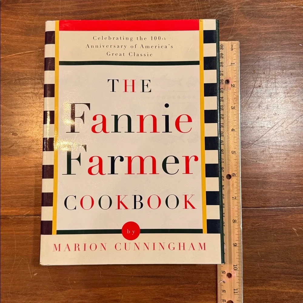 LIKE NEW The Fannie Farmer Cookbook 100th Anniversary Marion Cunningham Classic